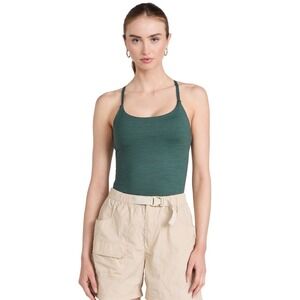 Outdoor Voices TechSweat Move Free Tank Evergreen Size SMALL Athletic Work Out